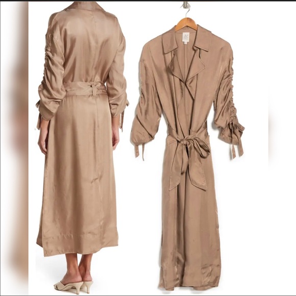 NWT CINQ A SEPT Aziza Longline Jacket - Picture 2 of 14